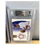 2 Graded Rookie Card Lot: 1999 Topps Adam Dunn SGC 9 & 2002 Upper Deck Huston Street BGS 9 *J