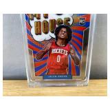 2021-22 Panini Donruss Optic "My House" Jalen Green RC NBA Basketball Houston Rockets Rookie Card *N
