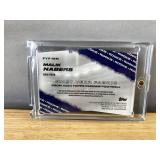 Malik Nabers 2024 Topps Chrome Football First Year Fabric Relic Rookie New York Giants Card *N