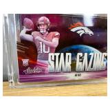 2024 Panini Absolute Football Bo Nix Rookie "Star Gazing" Card - NFL Denver Broncos *N