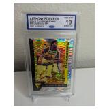 Anthony Edwards 2020-21 Flux Prizm Silver Pulsar Rookie - CCG 10 Gem Mint NBA Minnesota Timberwolves *M