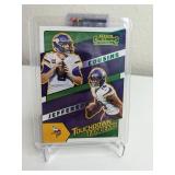 4 NFL Minnesota Vikings Football Cards - J.J. McCarthy Rookie Card, Addison Rookie Card, Jefferson *M