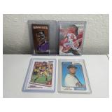 Sports Trading Card Lot: Luis Arraez Serial #/999, Soto, Bridgewater, Darnold *M