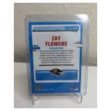 Zay Flowers Optic Pink Rated Rookie Prizm Football Card NFL Baltimore Ravens *M