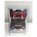 2023 Panini Prizm Draft Picks Dallas Turner RC Blue Prizm Numbered 107/199 NFL Minnesota Vikings *M