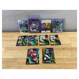 NFL Star Football Card Lot - Gibbs, Jefferson, Wilson, 90s Cards *J