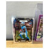 NFL Star Football Card Lot - Gibbs, Jefferson, Wilson, 90s Cards *J