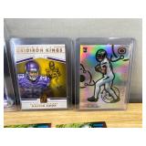 NFL Star Football Card Lot - Gibbs, Jefferson, Wilson, 90s Cards *J