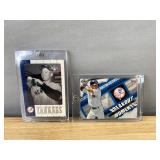 Derek Jeter Topps & Mickey Mantle Upper Deck MLB New York Yankees Baseball Cards *N