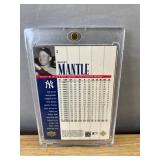 Derek Jeter Topps & Mickey Mantle Upper Deck MLB New York Yankees Baseball Cards *N