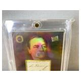 Grover Cleveland 2024 Pieces of the Past 1800s Relic Card *N