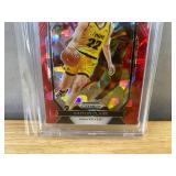 WOW! 2024 Panini Prizm Draft Picks Caitlin Clark Red Cracked Ice All-American Rookie Card *N