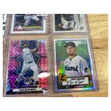 23 MLB Baseball Cards with Stars, Rookies, and Parallels Acuna, Tatis, Harper and More *N