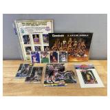 NBA Basketball Memorabilia & Card Lot: Sabonis, Worthy, Stockton & More *J