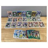 34 Donruss & Optic NFL Football Cards - Featuring Sanders, Bailey, Bettis and More Stars & Rookies *J