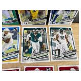 34 Donruss & Optic NFL Football Cards - Featuring Sanders, Bailey, Bettis and More Stars & Rookies *J