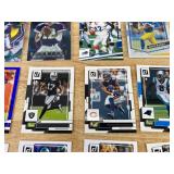 NFL Football Trading Card Lot - Graded, Inserts, Burrow, Herbert, Hurts and More Rookies, Stars *J