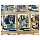 NFL Football Trading Card Lot - Graded, Inserts, Burrow, Herbert, Hurts and More Rookies, Stars *J