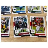 NFL Football Trading Card Lot - Graded, Inserts, Burrow, Herbert, Hurts and More Rookies, Stars *J