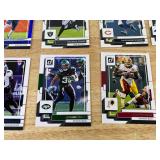 NFL Football Trading Card Lot - Graded, Inserts, Burrow, Herbert, Hurts and More Rookies, Stars *J