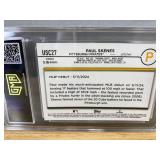 2024 Topps Chrome Update Paul Skenes Rookie Debut - GMA 9 Graded Card *N