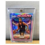 2025 Allen Iverson Topps Chrome Basketball Card - NBA Philadelphia 76ers *N