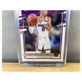 Tyrese Haliburton 2020-21 Donruss Rated Rookie NBA Basketball Card Sacramento Kings *N