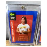WWF Trading Cards: Macho King Randy Savage & Rowdy Roddy Piper *N