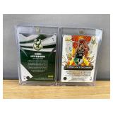 Giannis Antetokounmpo Basketball Insert Card Lot - NBA Milwaukee Bucks *N