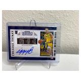 Panini Contenders 2019 Draft Picks Ignas Brazdeikis Signed College Ticket Card *M