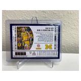 Panini Contenders 2019 Draft Picks Ignas Brazdeikis Signed College Ticket Card *M