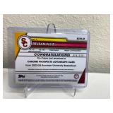 Rejean Ellis USC Autographed Bowman Chrome Basketball Card - 074/199 *M