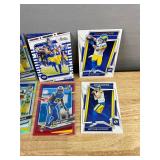 LA Rams NFL Football 12 Card Lot - Cooper Kupp Parallels & Eric Dickerson Inserts *J