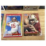 6 Joe Montana Football Cards - San Francisco 49ers *J