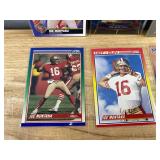 6 Joe Montana Football Cards - San Francisco 49ers *J