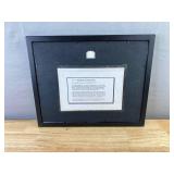 Babe Ruth "My 60th Home Run" Framed 11x14 Print with Facsimile Signature *N