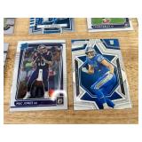 17 Assorted NFL Football Trading Cards - Select, Optic & Prestige *J