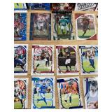 40 NFL Football Trading Cards - Mix of Stars & Inserts *J