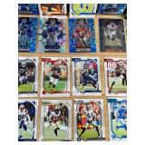 40 NFL Football Trading Cards - Mix of Stars & Inserts *J