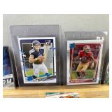 25 NFL Football Card Lot with Rookies & Inserts *J