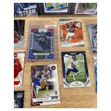 25 NFL Football Card Lot with Rookies & Inserts *J