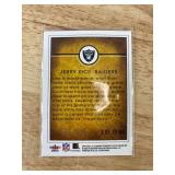 Jerry Rice Raiders Limited Edition NFL Football Cards â 2 Serial-Numbered Cards *J