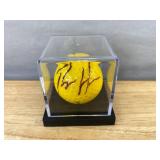 Percy Harvin NFL Minnesota Vikings Autographed Golf Ball in Display Case *X