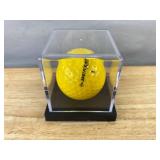 Percy Harvin NFL Minnesota Vikings Autographed Golf Ball in Display Case *X