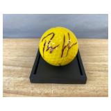 Percy Harvin NFL Minnesota Vikings Autographed Golf Ball in Display Case *X