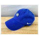 Karl-Anthony Towns Autographed NCAA Kentucky Wildcats Basketball Hat *X
