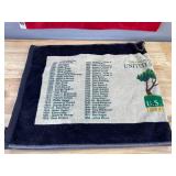 2008 U.S. Open Torrey Pines Golf Memorabilia Lot - Golf Balls, Lanyards, Flag, Towel *T