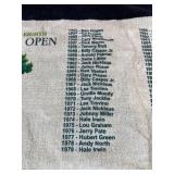 2008 U.S. Open Torrey Pines Golf Memorabilia Lot - Golf Balls, Lanyards, Flag, Towel *T