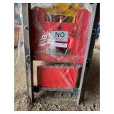 SDLANCH 10,000 Pound Two-Post Lift (IRTPL) - Red Paint