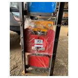 SDLANCH 10,000 Pound Two-Post Lift (IRTPL) - Red Paint